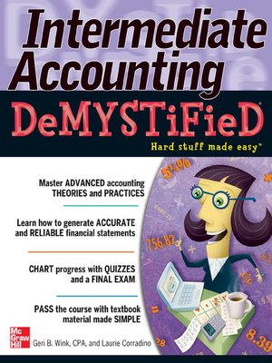 cover image of Intermediate Accounting DeMYSTiFieD